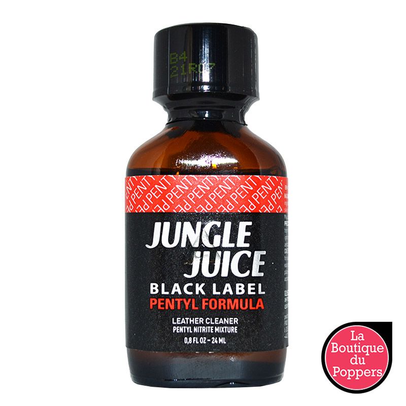 Poppers Jungle Juice Black Label Pentyle 24ml pas cher
