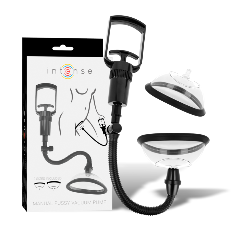 Pompe Vaginale Manuelle avec 2 Coupelles Intense Sensation