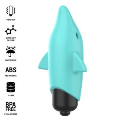 Œuf Vibrant Dauphin Bleu Intense Echo Dolphin