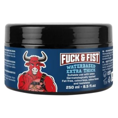 Lubrifiant épais Eau Fuck & Fist Extra Thick 250ml pas cher