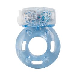 Anneau Pénien Vibrant avec Stimulateur Clitoridien à Picots pas cher