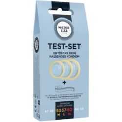Préservatifs Mister Size Échantillon 3 tailles 53, 57 et 60mm x3 sur La boutique du poppers Préservatifs Mister Size Échantillon 3 tailles 53, 57 et 60mm x3