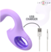 Vibrateur et stimulateur Baxter violet - Intense