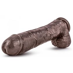 Gode réaliste Mr Savage Dr Skin 22 x 5.5cm Marron