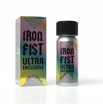 Poppers Iron Fist Ultra Exclusive 24ml Amyle pas cher
