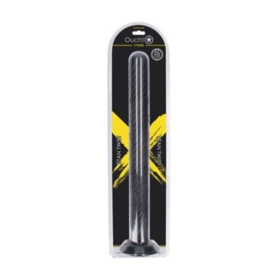 Plug Anal Torsadé Titan Twist – 48 cm – Noir