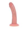 Gode Réaliste Vibrant Courbé Double Densité avec Ventouse – 15,5 cm – Chair Gode Réaliste Vibrant Courbé Double Densité avec Ventouse – 15,5 cm – Chair