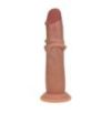 Gode Réaliste Double Densité à Peau réaliste – 15,5 cm – Beige