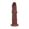 Gode Réaliste Double Densité à Peau réaliste – 18,5 cm – Marron Gode Réaliste Double Densité à Peau réaliste – 18,5 cm – Marron