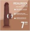 Gode Réaliste Double Densité à Peau réaliste – 18,5 cm – Marron Gode Réaliste Double Densité à Peau réaliste – 18,5 cm – Marron