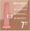 Gode Réaliste Double Densité à Peau réaliste – 18,5 cm – Chair