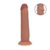 Gode Réaliste Double Densité à Peau réaliste – 20,5 cm – Beige