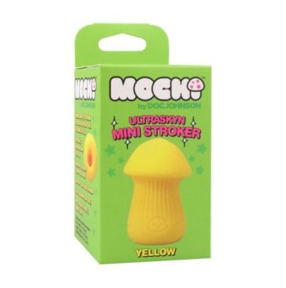 Mini Masturbateur ULTRASKYN Mushroom Stroker – Jaune