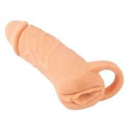 Masturbateur + gaine à pénis Trustydick M 16 x 5cm pas cher Masturbateur + gaine à pénis Trustydick M 16 x 5cm pas cher