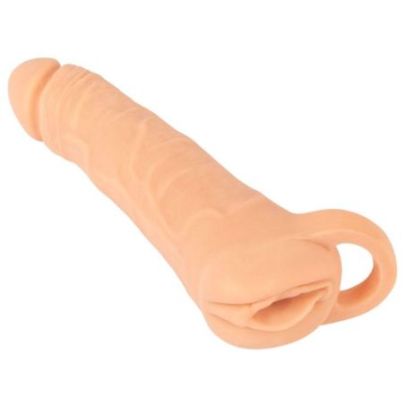Masturbateur + gaine à pénis Trustydick L 21 x 5cm pas cher