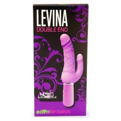 Gode poignée vibrant Dobledick 11 x 3.4cm Rose