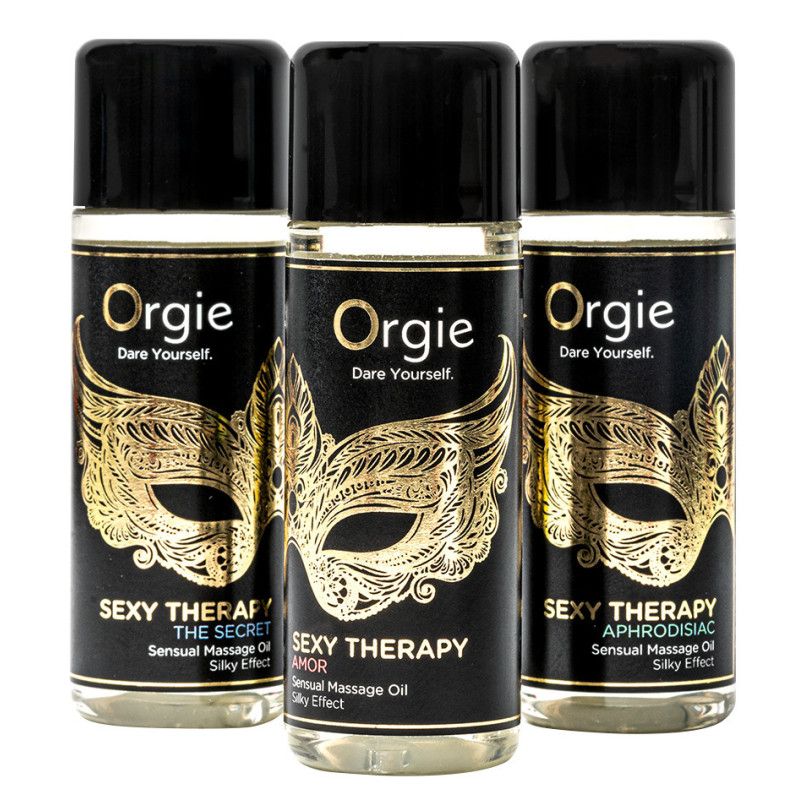 Coffret 3 Huiles de Massage Sexy Therapy Coffret 3 Huiles de Massage Sexy Therapy