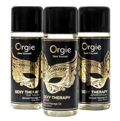 Coffret 3 Huiles de Massage Sexy Therapy pas cher