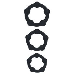 Lot de 3 Cockrings BeadCock Levelz