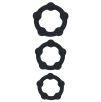 Lot de 3 Cockrings BeadCock Levelz