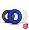 Lot 3 cockrings souples Noir Bleu Blanc Lot 3 cockrings souples Noir Bleu Blanc