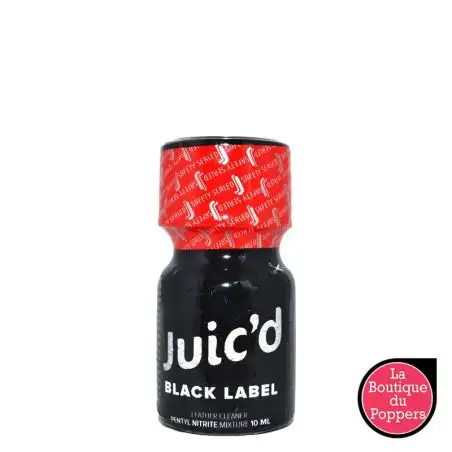 Poppers Juic'd Black Label 10ml Pentyle pas cher