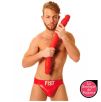 Double gode Stretch N°77 62 x 6.2cm Rouge