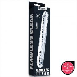 Double gode Flawless 30 x 3.5 cm