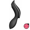 Stimulateur de clitoris Curvy Trinity 2 Satisfyer Noir Stimulateur de clitoris Curvy Trinity 2 Satisfyer Noir