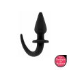 Plug Queue de chien Puppy Plug 9 x 4cm Noir Plug Queue de chien Puppy Plug 9 x 4cm Noir