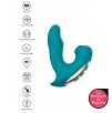 Stimulateur de clitoris et point G Eternal 15cm Turquoise Stimulateur de clitoris et point G Eternal 15cm Turquoise