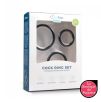 Pack 3 cockrings Silicone Noir Pack 3 cockrings Silicone Noir