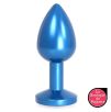 Plug bijou en Alu Gem Light 6 x 2.8 cm Bleu Plug bijou en Alu Gem Light 6 x 2.8 cm Bleu
