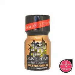 Poppers Amsterdam Ultra Gold 10ml Pentyl pas cher