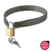 Collier en metal Slave Lock avec cadenas Collier en metal Slave Lock avec cadenas