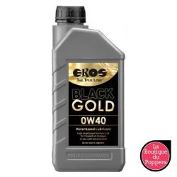Lubrifiant Eau Eros Black Gold 1 Litre 0W40