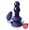 Plug en verre vibrant Icicles N°83 - 9 x 3.6 cm Plug en verre vibrant Icicles N°83 - 9 x 3.6 cm