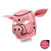 Cagoule Tête de cochon Pig Hood Rose Cagoule Tête de cochon Pig Hood Rose
