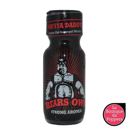 Poppers Bears Own 25ml pas cher