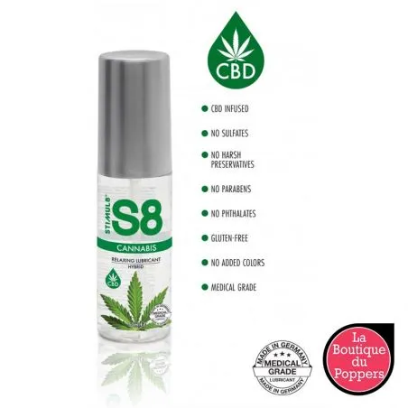 Lubrifiant CBD S8 50ml