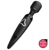 Wand Body Pulse Pretty Love 25cm - Tête 40mm Noir Wand Body Pulse Pretty Love 25cm - Tête 40mm Noir