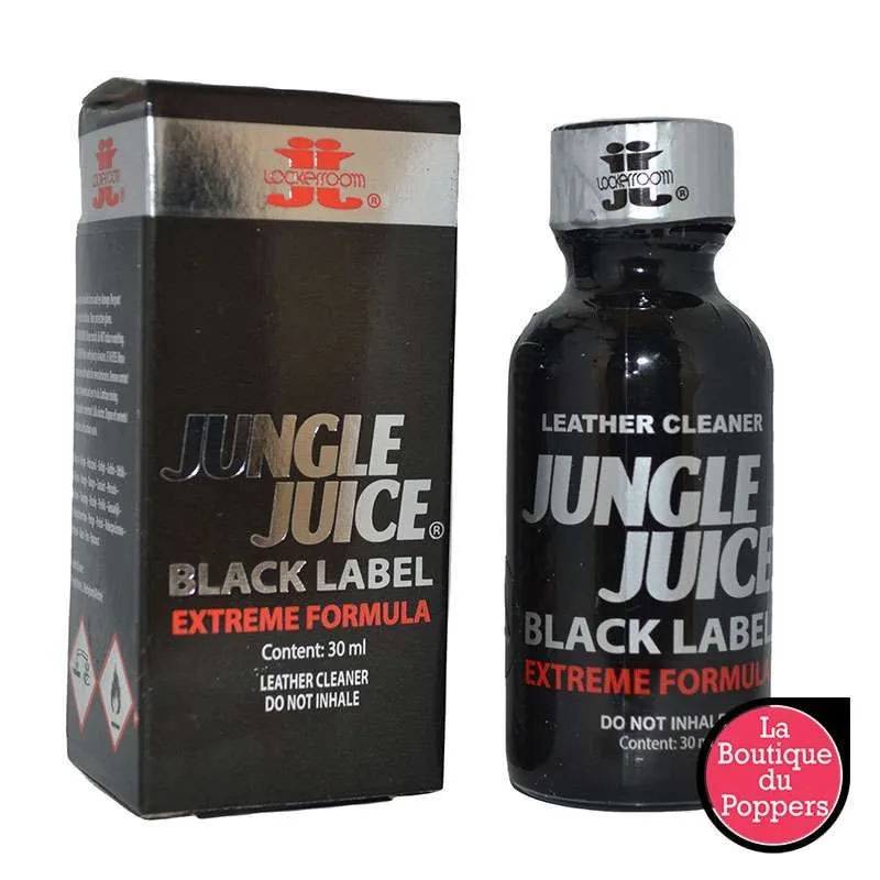 Poppers Jungle Juice Black Label 30mL pas cher