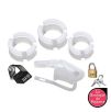 Cage de chasteté Silicone Clear Cage de chasteté Silicone Clear