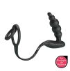 Plug vibrant avec Anneaux VIBRA PENIS 8 x 2.4 cm Plug vibrant avec Anneaux VIBRA PENIS 8 x 2.4 cm