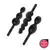 Kit de 3 plugs Silicone Booty Call Satisfyer 9.5 x 2.5cm Kit de 3 plugs Silicone Booty Call Satisfyer 9.5 x 2.5cm