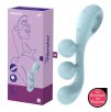 Vibromasseur Rechargeable Satisfyer Tri Ball 2 Bleu Vibromasseur Rechargeable Satisfyer Tri Ball 2 Bleu