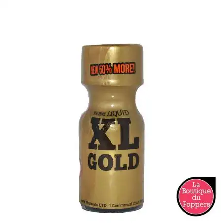 Poppers XL Gold 15ml pas cher