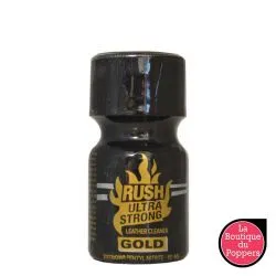 Poppers Rush Ultra Strong Gold 10ml Pentyle pas cher