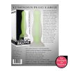 Plug luminescent Luminous Large 15 x 4 cm Clear Plug luminescent Luminous Large 15 x 4 cm Clear