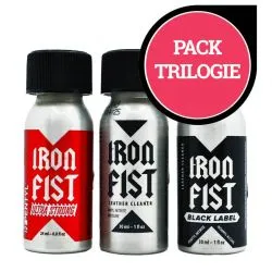 Pack Poppers Trilogie Iron Fist pas cher